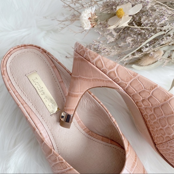 Louise et Cie Karas Pointed Toe Mule Pump - Picture 3 of 8